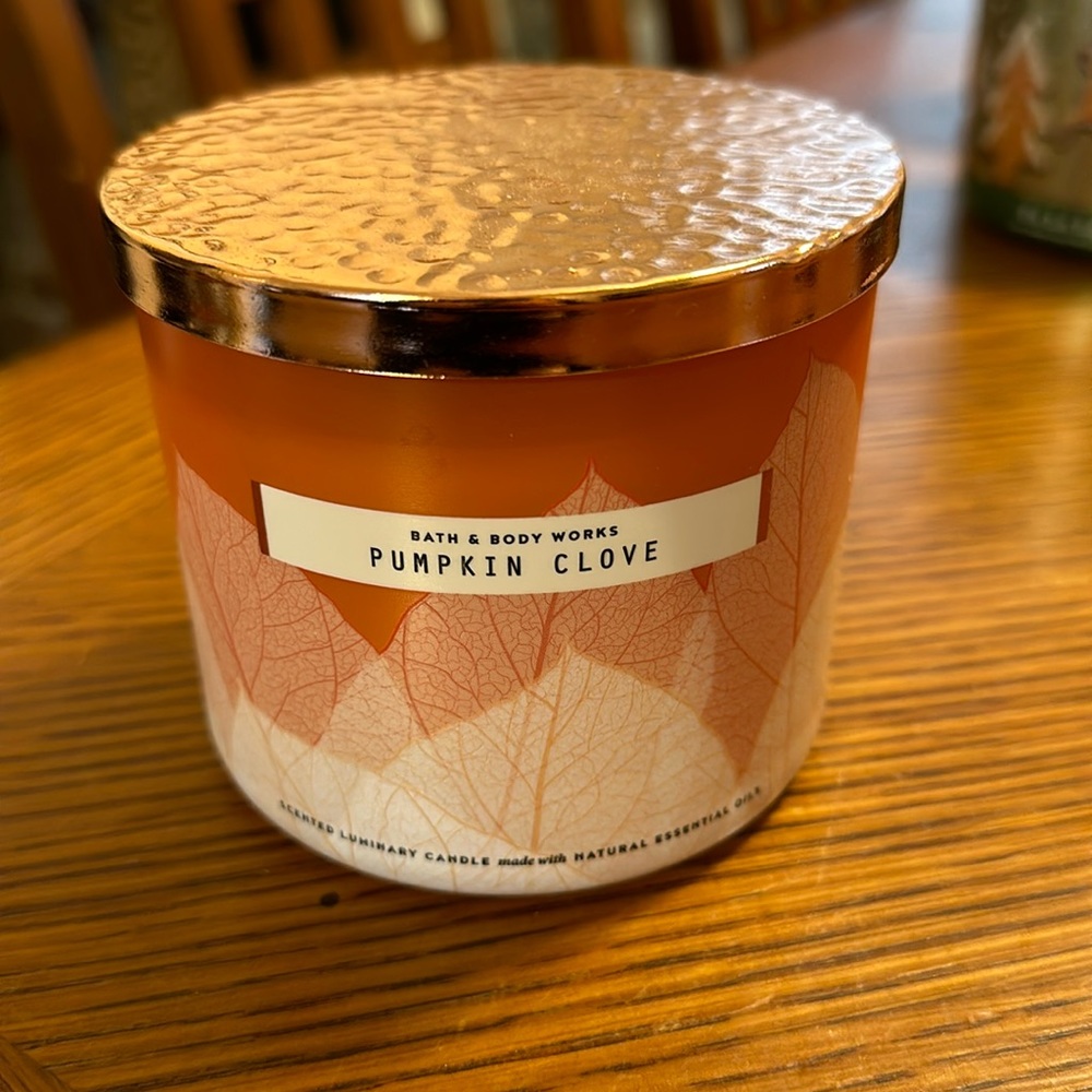 Bath and body works 3 wick candle